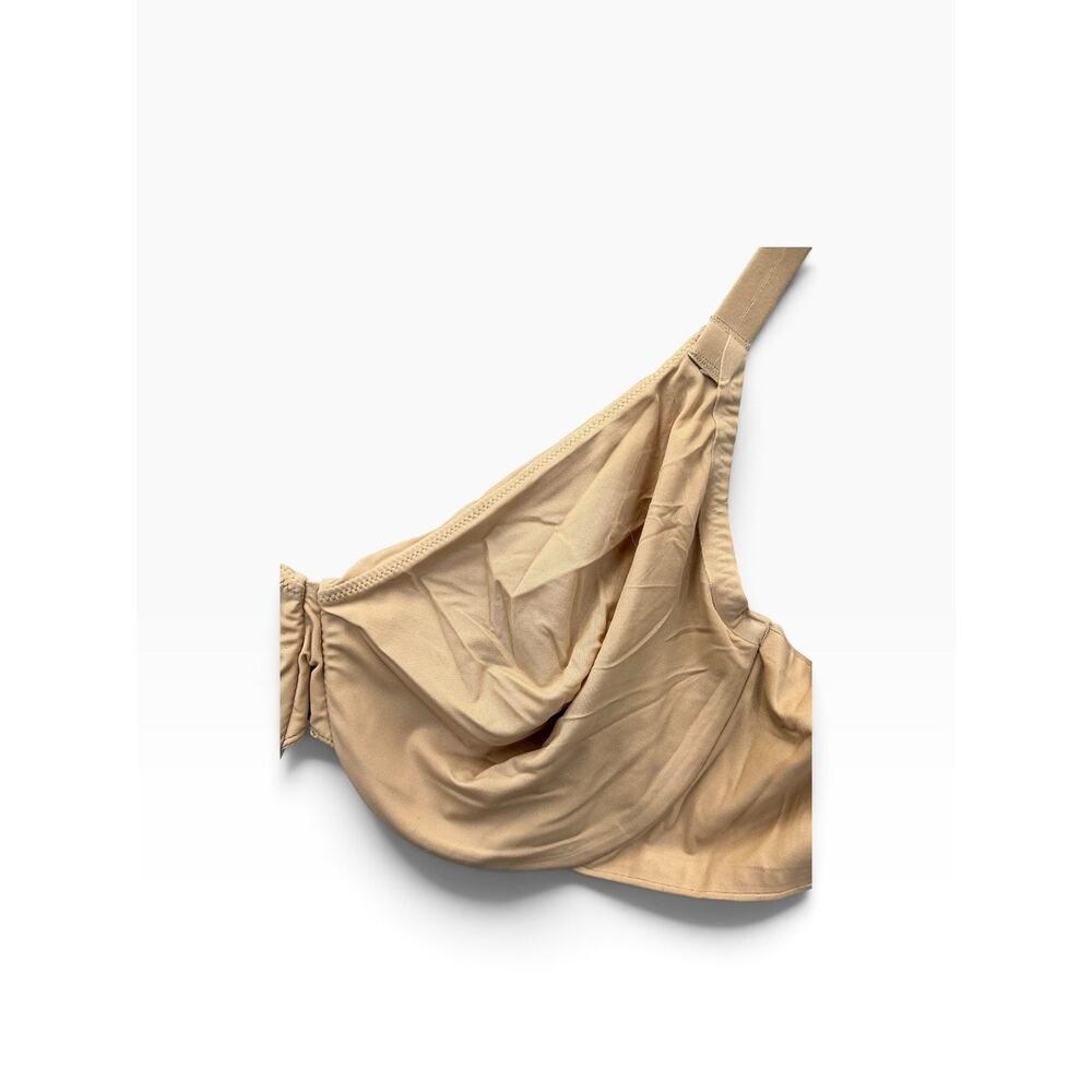 SKIMS Beige 34DD Solid Underwired Full Coverage Bra Hook & Eye Closure - Picture 8 of 9